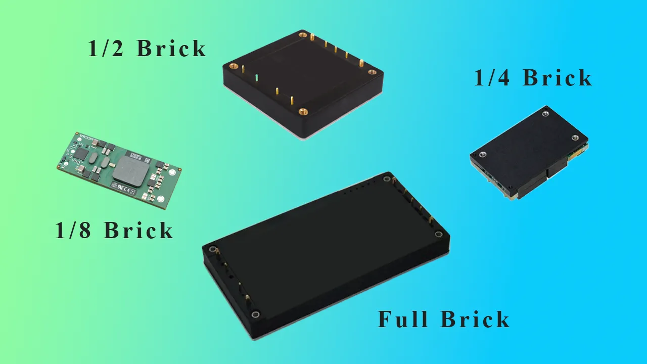 Power Supply Basics: Brick Module Sizes, Advantages, and Industrial Applications
