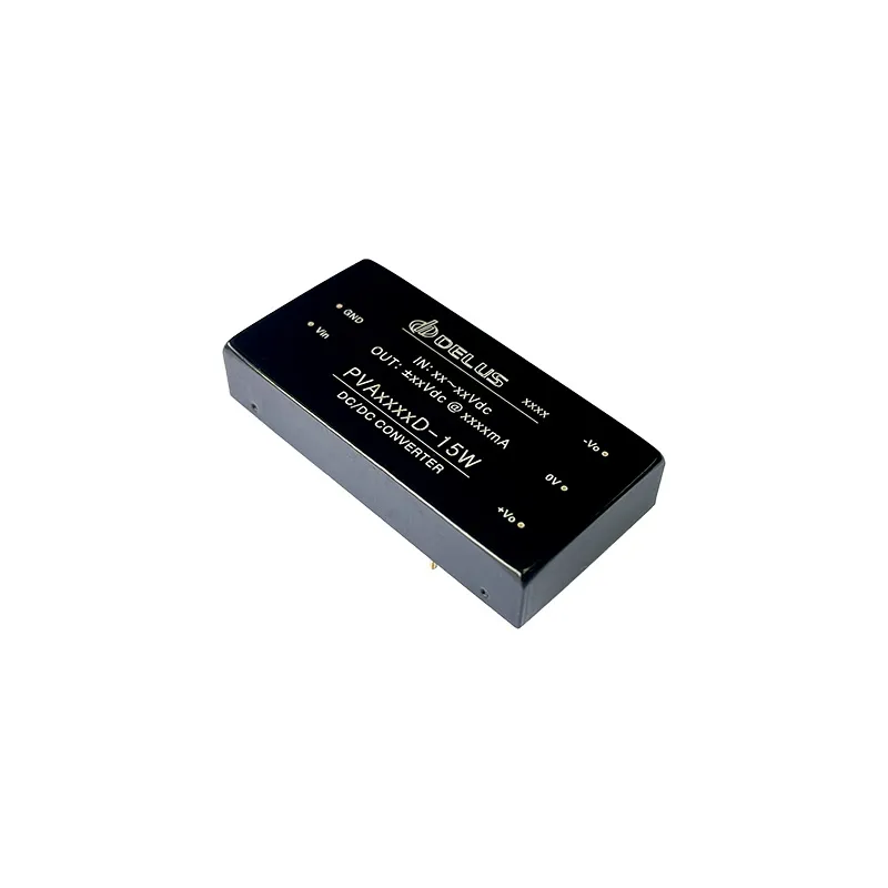 PVA_D-15W DC/DC Converters - Front View
